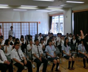 写真:台湾高雄市文山高級中学来校4